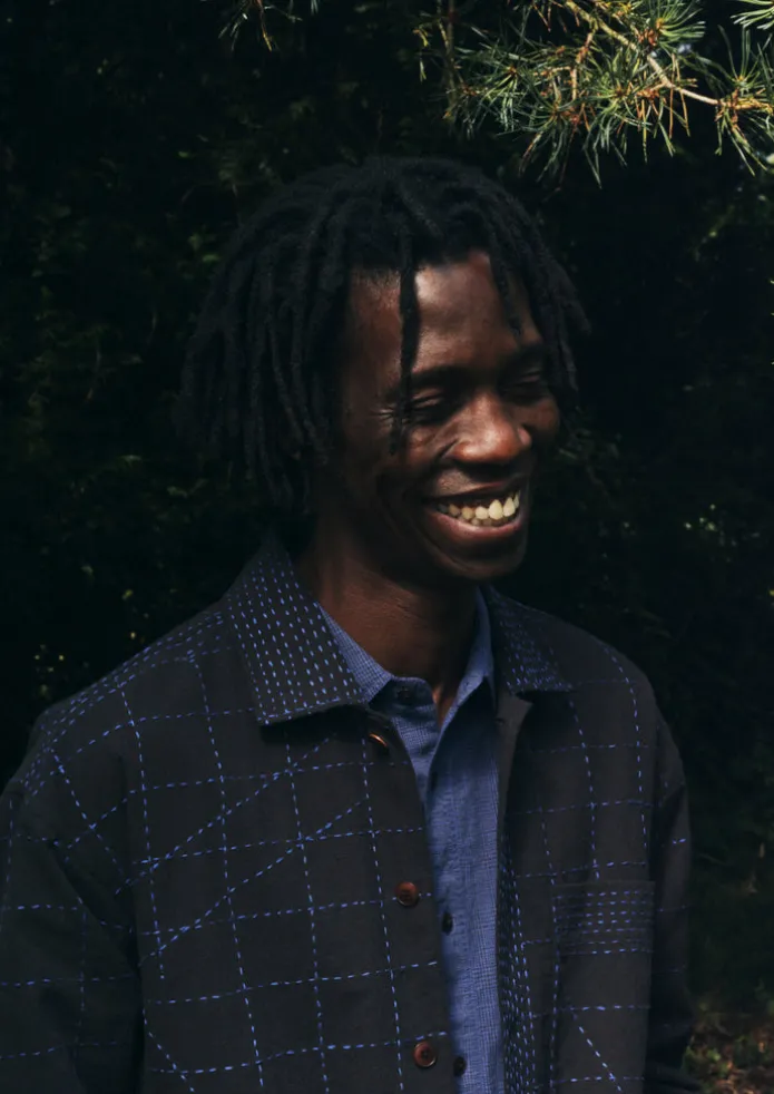 TOAST Shirts-Abstract Embroidered Kantha Shirt