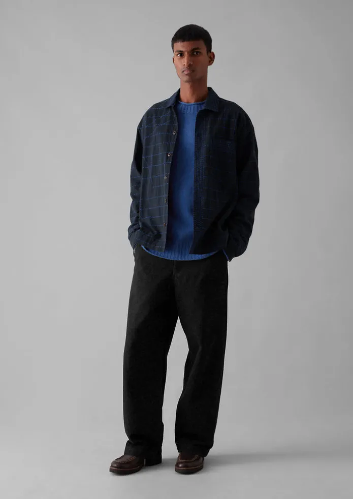 TOAST Shirts-Abstract Embroidered Kantha Shirt