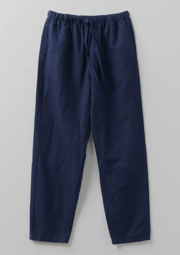 TOAST Loungewear | Trousers-Alfie Garment Dyed Herringbone Trousers