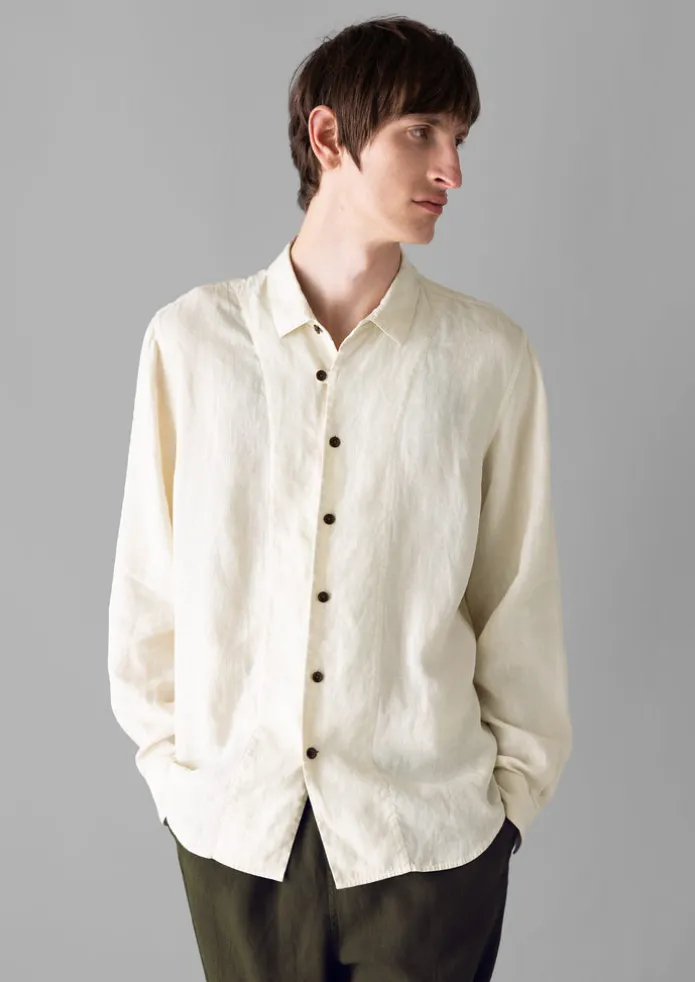 TOAST Linen | Trousers-Alfie Garment Dyed Linen Trousers