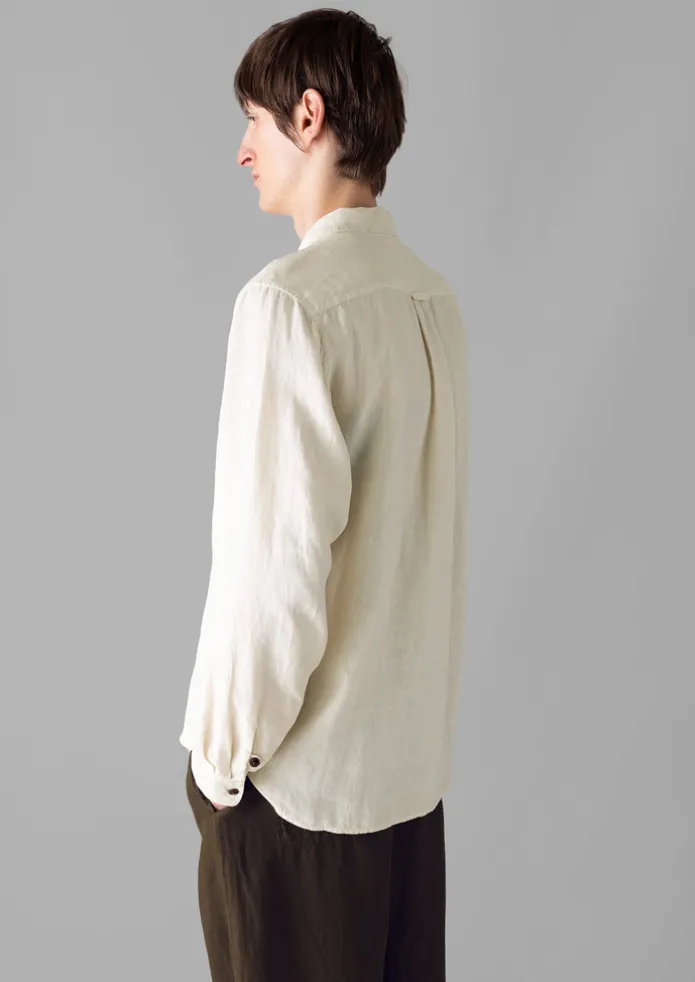 TOAST Linen | Trousers-Alfie Garment Dyed Linen Trousers