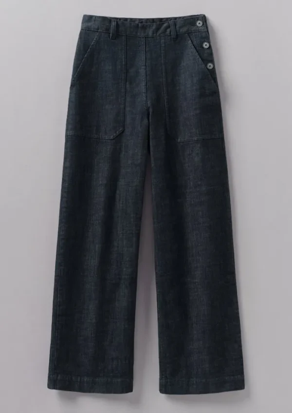 Women TOAST Denim | Workwear-Annie Organic Denim Full Length Jeans