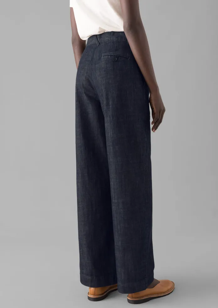 Women TOAST Denim | Workwear-Annie Organic Denim Full Length Jeans