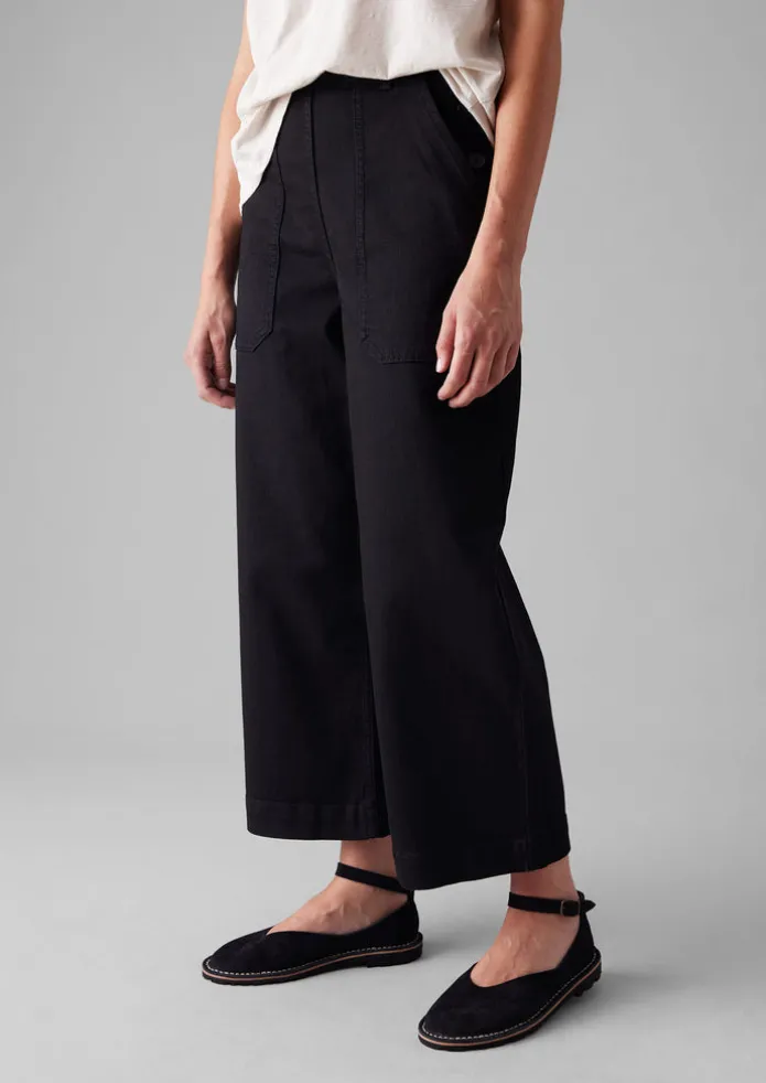 Women TOAST Denim | Workwear-Annie Organic Denim Side Button Jeans