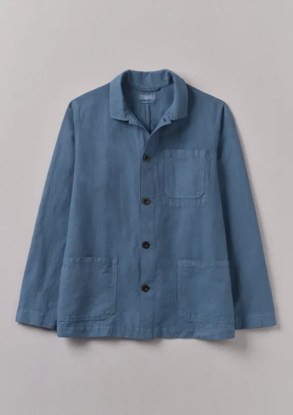 TOAST Workwear | Coats & Jackets-Arlo Garment Dyed Herringbone Jacket