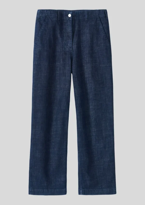 Women TOAST Denim | Workwear-Ashley Organic Cropped Jeans