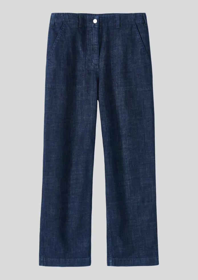 Women TOAST Denim | Workwear-Ashley Organic Cropped Jeans