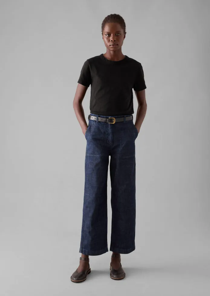Women TOAST Denim | Workwear-Ashley Organic Cropped Jeans