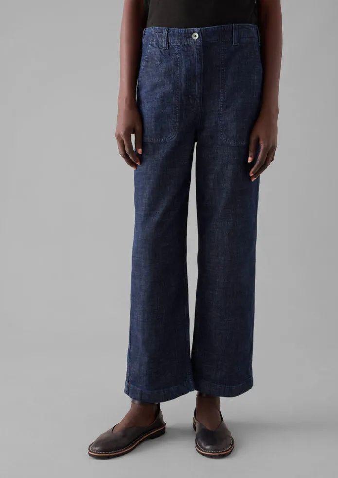 Women TOAST Denim | Workwear-Ashley Organic Cropped Jeans