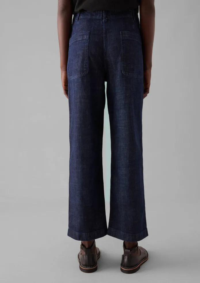 Women TOAST Denim | Workwear-Ashley Organic Cropped Jeans