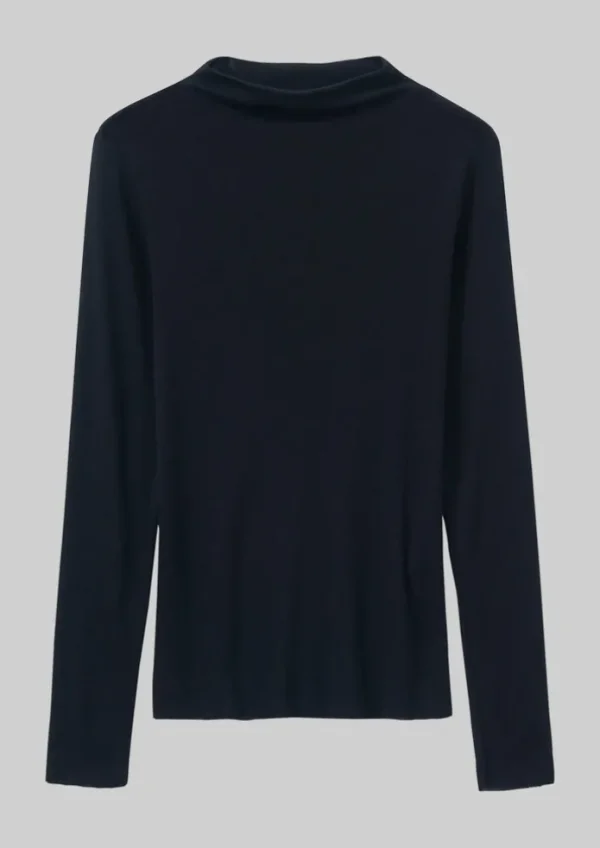 Women TOAST Jersey | Tops & Tees-Aster Wool Lyocell High Neck Tee