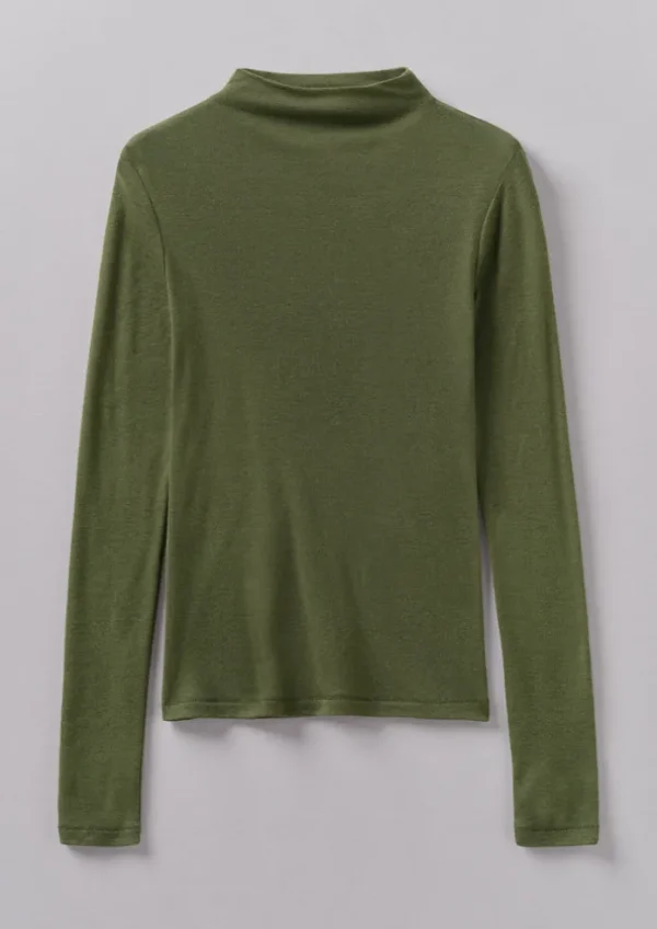 Women TOAST Jersey | Tops & Tees-Aster Wool Lyocell High Neck Tee