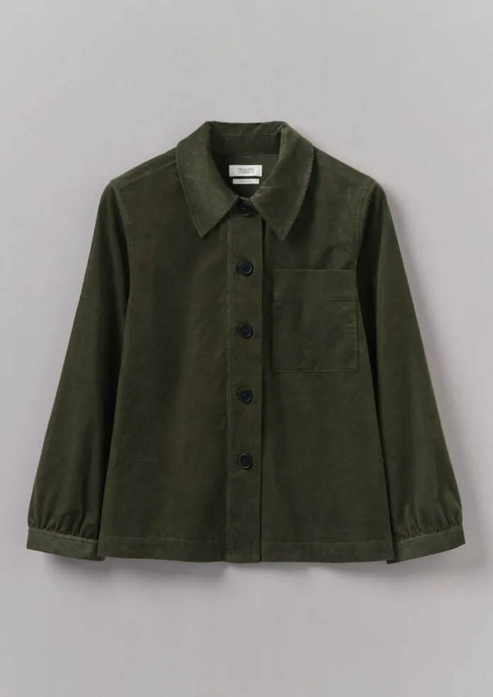 Women TOAST Cord | Workwear-Baya Patch Pocket Organic Cord Shirt
