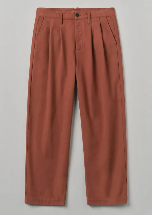TOAST Workwear | Trousers-Bill Cotton Wide Leg Trousers