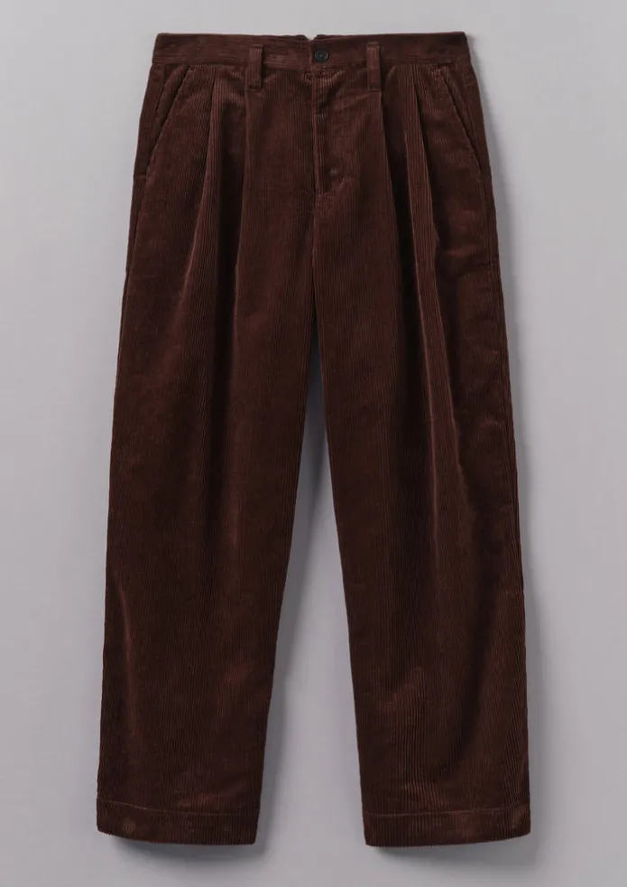 TOAST Cord | Trousers-Bill Organic Cord Wide Leg Trousers