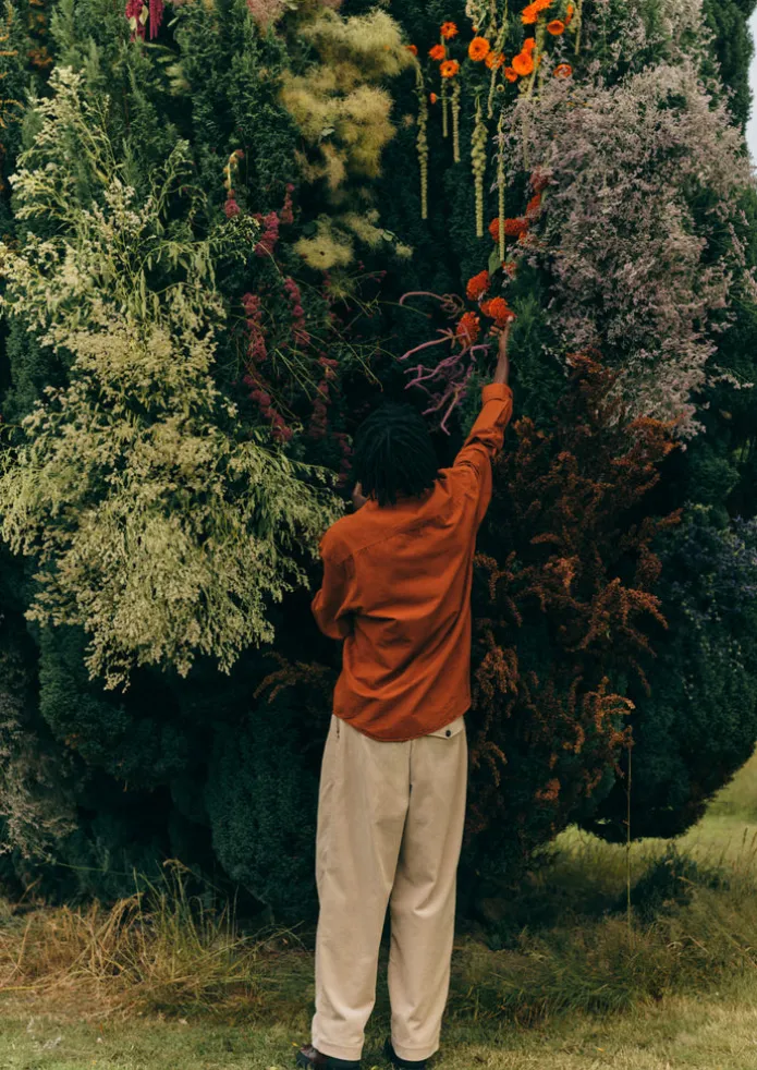 TOAST Cord | Trousers-Bill Organic Cord Wide Leg Trousers