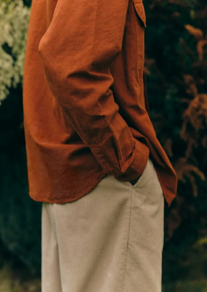 TOAST Cord | Trousers-Bill Organic Cord Wide Leg Trousers