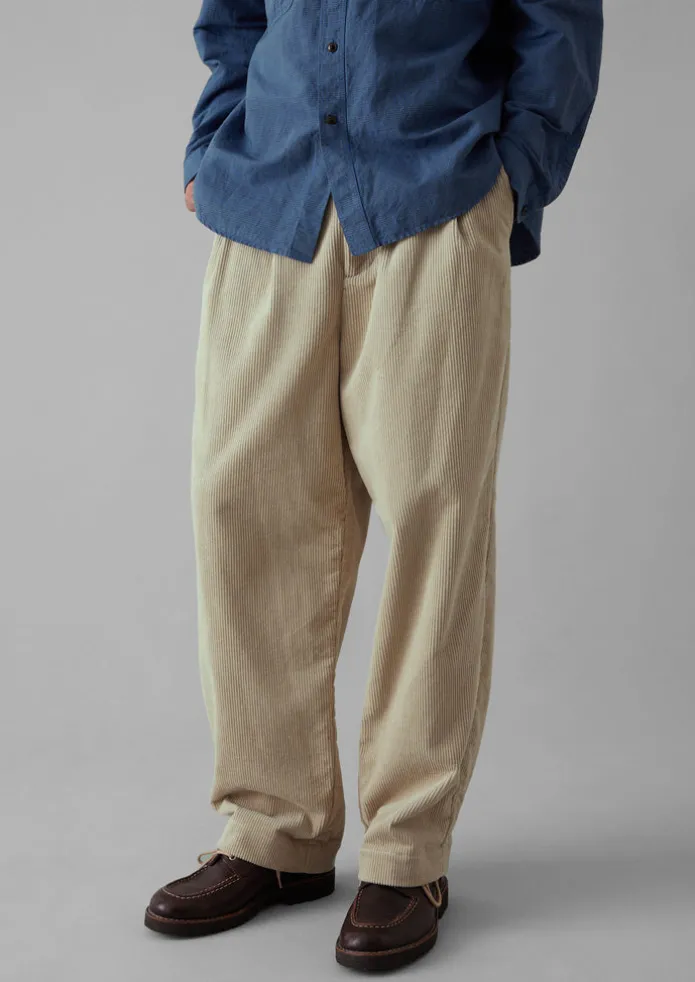 TOAST Cord | Trousers-Bill Organic Cord Wide Leg Trousers