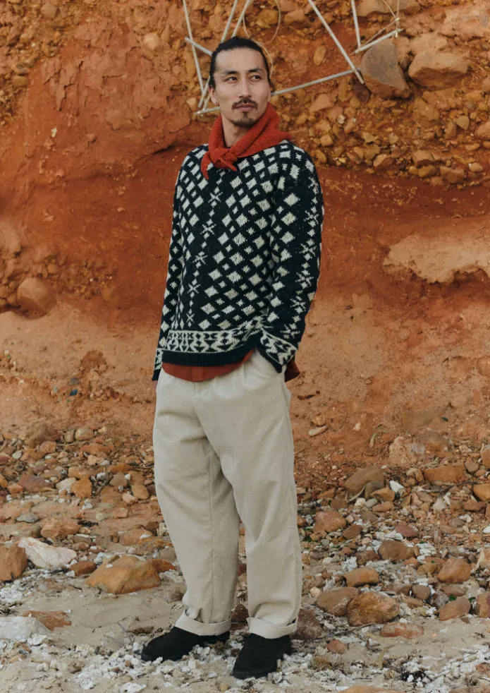 TOAST Cord | Trousers-Bill Organic Cord Wide Leg Trousers