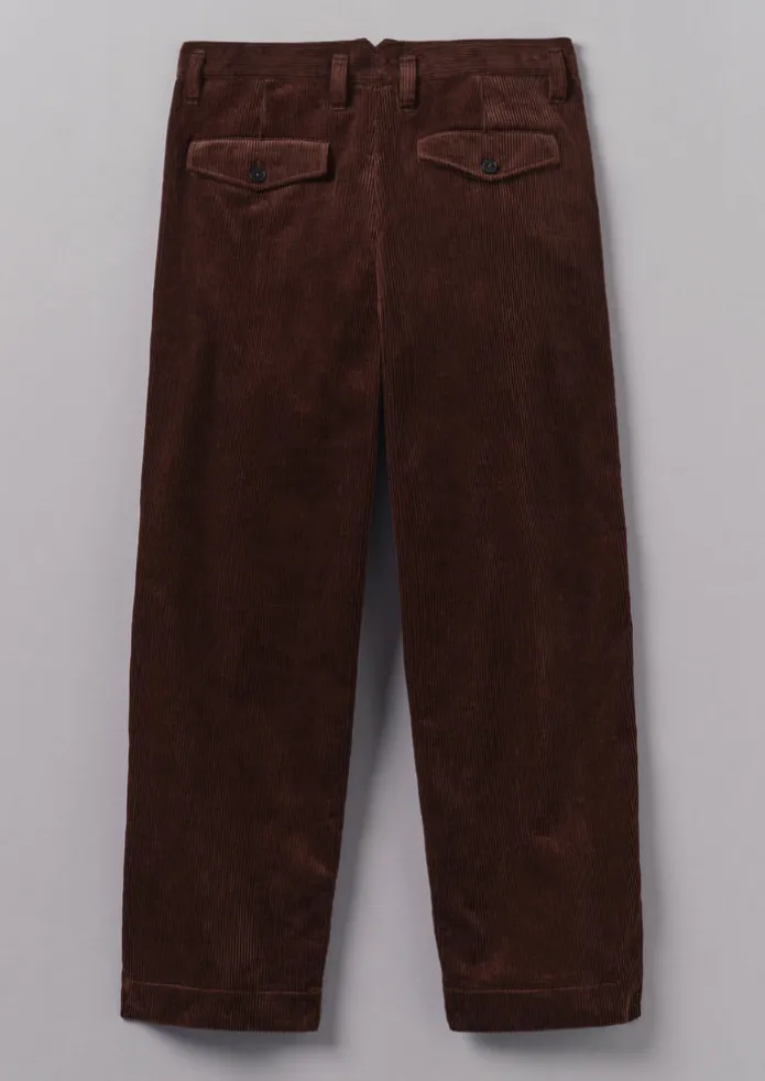 TOAST Cord | Trousers-Bill Organic Cord Wide Leg Trousers