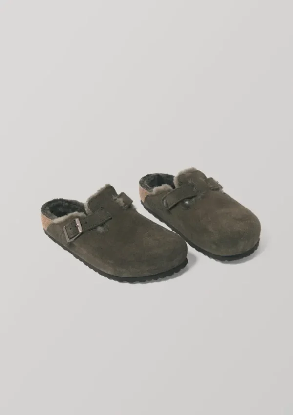 Women TOAST Slippers | Nightwear-Birkenstock Boston Sheepskin Slippers