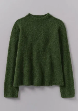 Women TOAST Knitwear-Brushed Alpaca High Neck Sweater