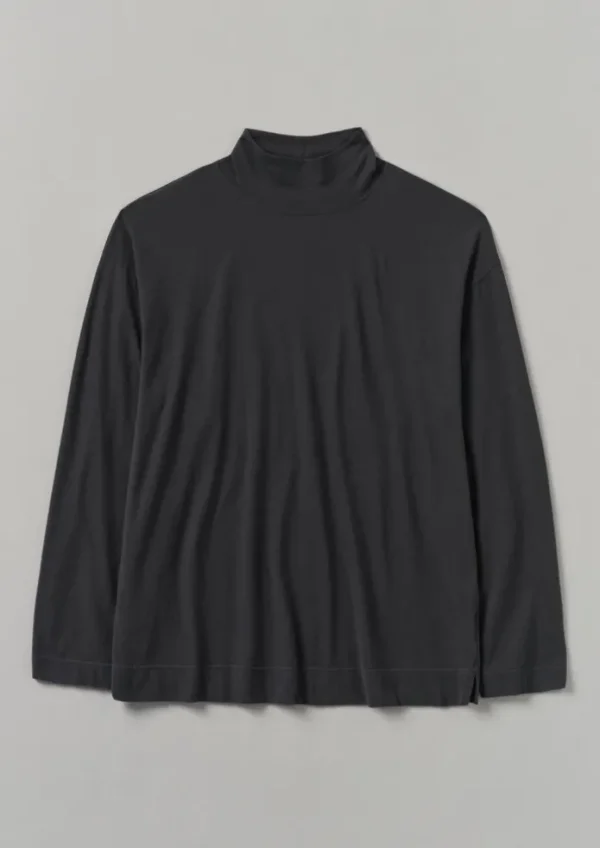 TOAST Loungewear | Tops & Tees-Brushed Cotton High Neck Lounge Top