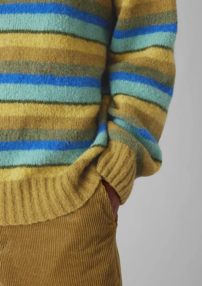 TOAST Knitwear-Brushed Stripe Sweater