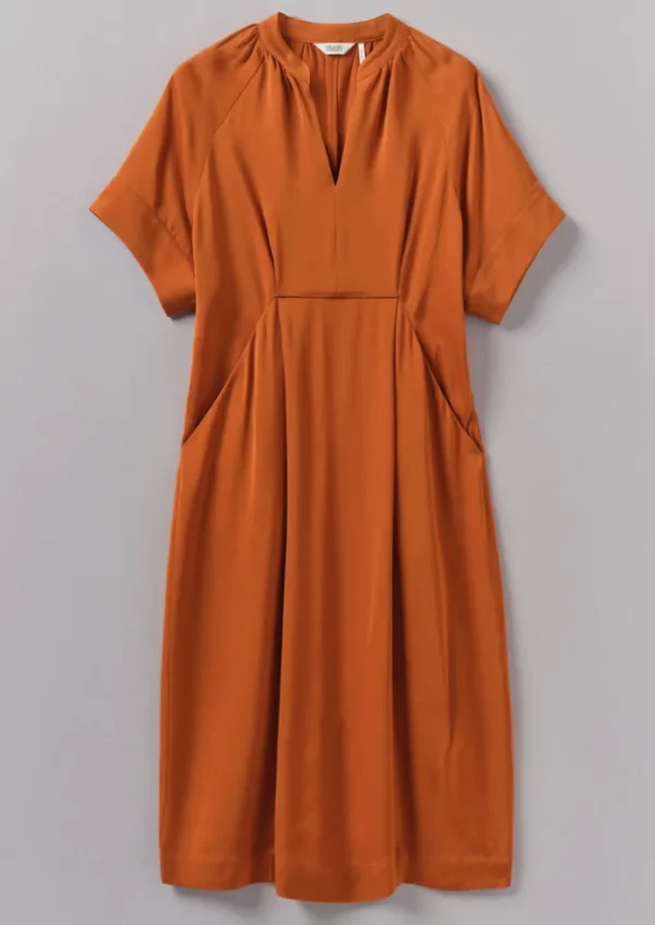 Women TOAST Dresses-Bryn Satin Crepe Dress