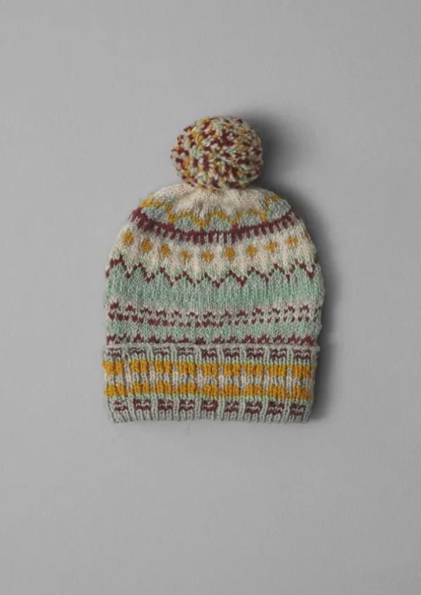 TOAST Hats, Scarves & Gloves-Chamula Hand Knit Fair Isle Hat