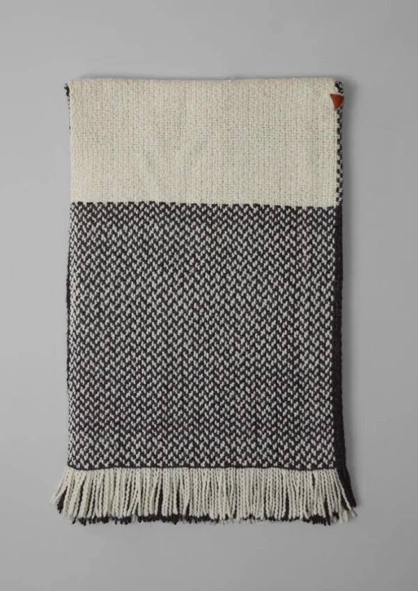 Women TOAST Hats, Scarves & Gloves | Knitwear-Check Merino Blend Wrap