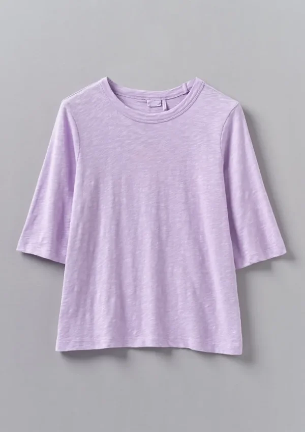 Women TOAST Jersey | Tops & Tees-Cleo Garment Dyed Organic Cotton Tee