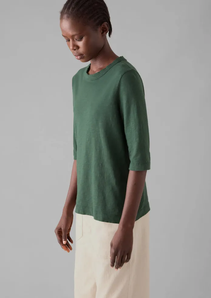 Women TOAST Jersey | Tops & Tees-Cleo Garment Dyed Organic Cotton Tee