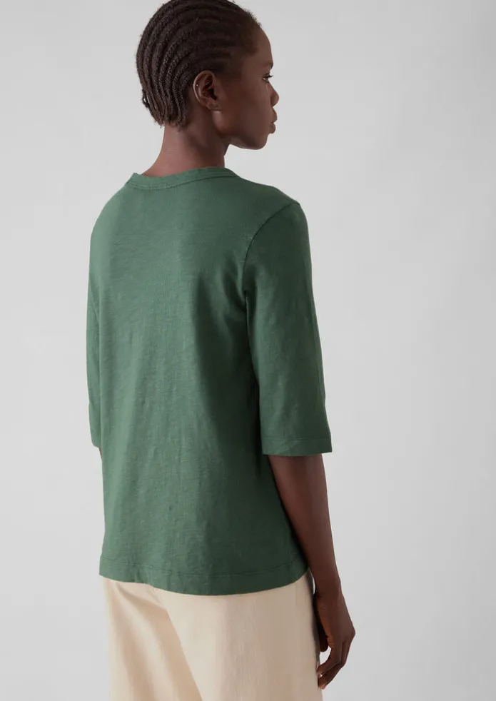 Women TOAST Jersey | Tops & Tees-Cleo Garment Dyed Organic Cotton Tee