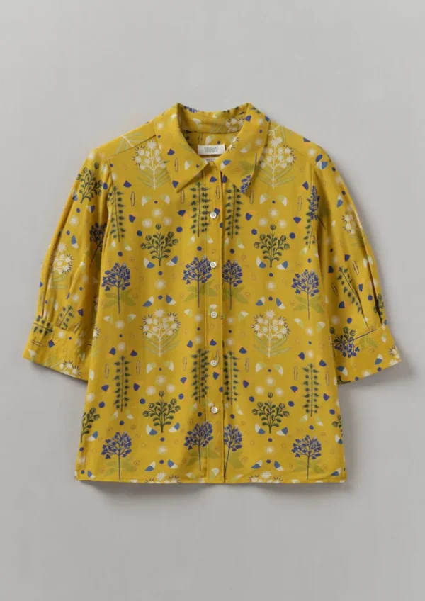 Women TOAST Shirts | Tops & Tees-Collector Print Crepe Shirt