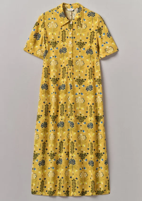 Women TOAST Dresses-Collector Print Fluid Shirt Dress