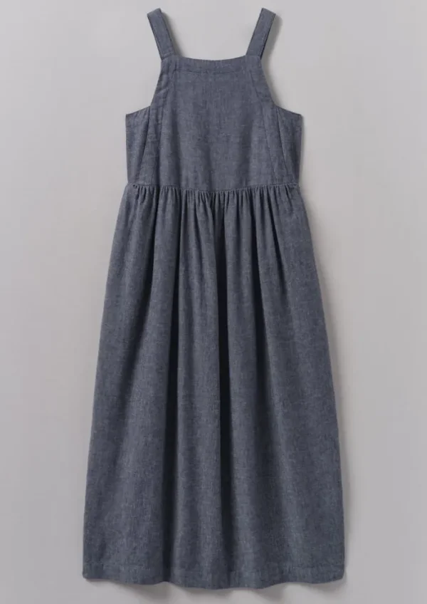 Women TOAST Linen | Loungewear-Cotton Linen Twill Gathered Waist Dress