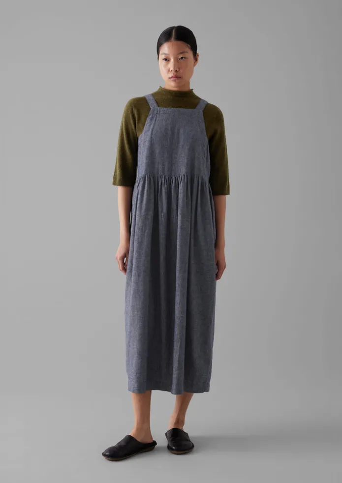 Women TOAST Linen | Loungewear-Cotton Linen Twill Gathered Waist Dress