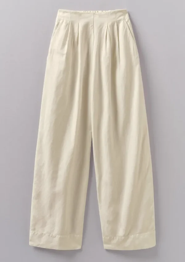 Women TOAST Linen | Trousers-Cotton Linen Wide Leg Trousers