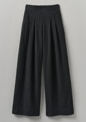 Women TOAST Trousers-Cotton Wool Pleat Front Trousers