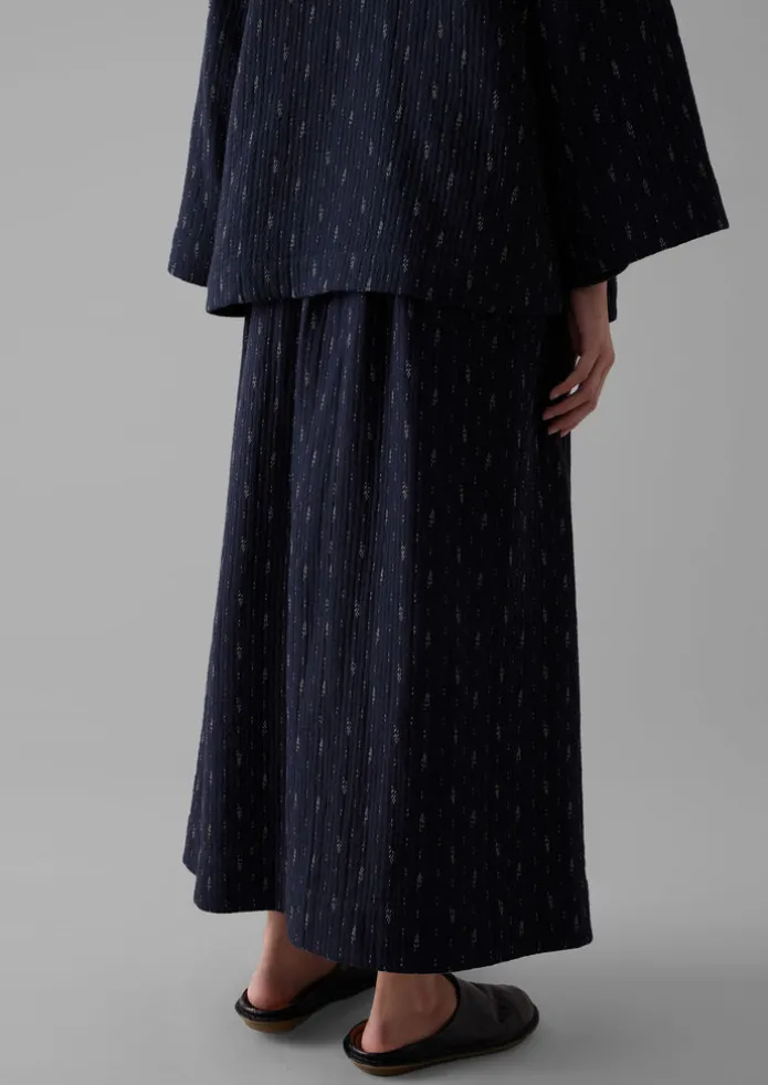 Women TOAST Loungewear | Skirts-Dobby Stitch Cotton Skirt