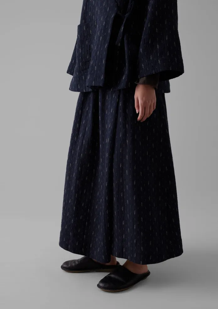 Women TOAST Loungewear | Skirts-Dobby Stitch Cotton Skirt