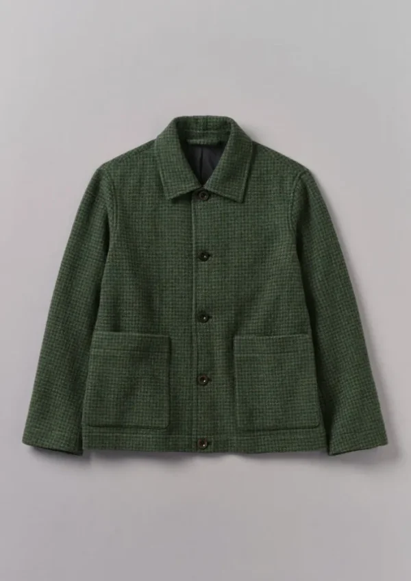 TOAST Coats & Jackets-Dogtooth Wool Chore Jacket