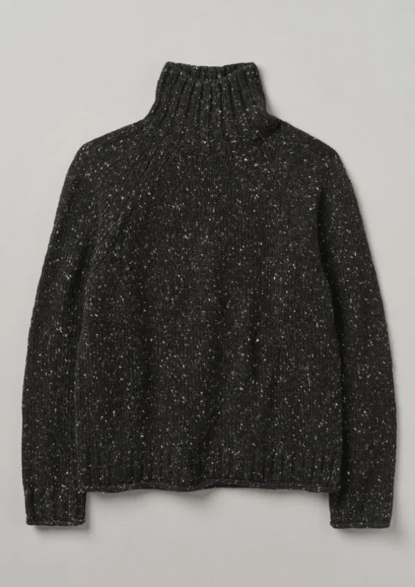 TOAST Knitwear-Donegal Roll Neck Sweater