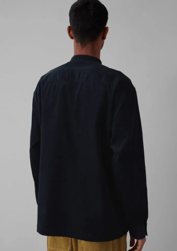 TOAST Cord | Shirts-Dropped Shoulder Organic Cord Grandad Shirt