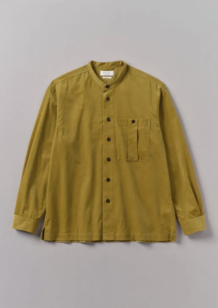 TOAST Cord | Shirts-Dropped Shoulder Organic Cord Grandad Shirt