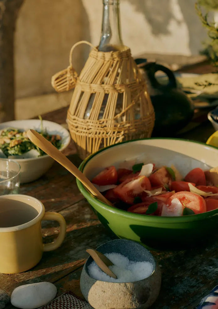 TOAST Tableware-Enamel Salad Bowl