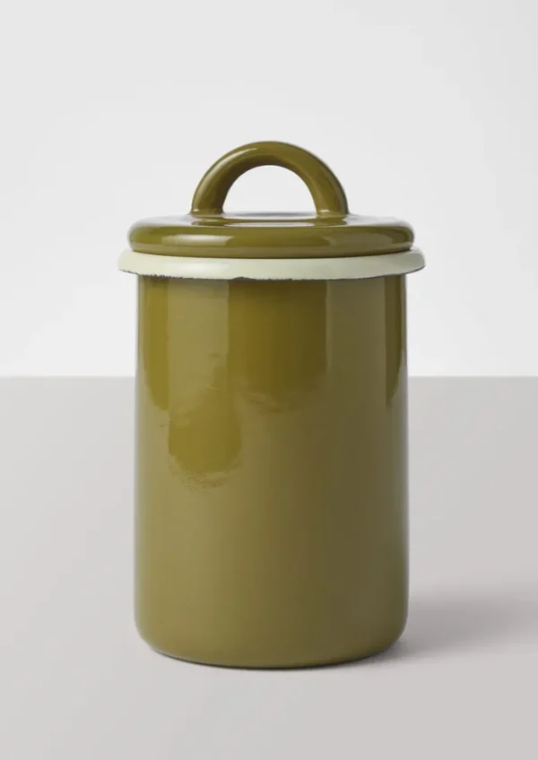 TOAST Kitchen-Enamel Storage Jar