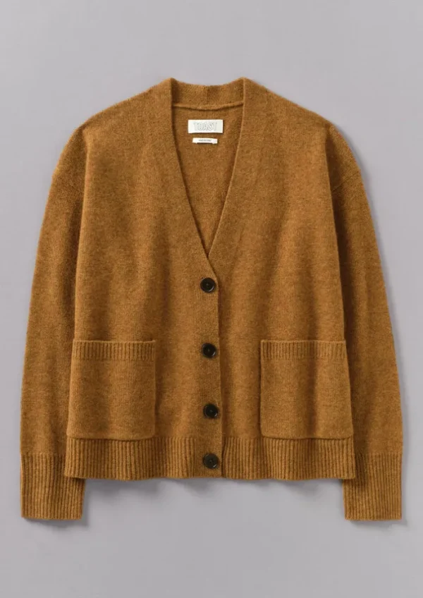 Women TOAST Cashmere | Knitwear-Ffion Wool Cashmere Boxy Cardigan