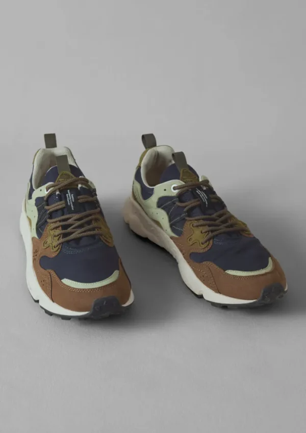 TOAST Trainers & Plimsolls-Flower Mountain Yamano Kaiso Panelled Trainers